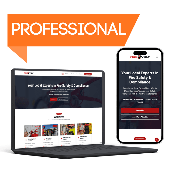 Pro Tradie Website service illustration